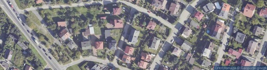 Zdjęcie satelitarne Bieszczadzka ul.
