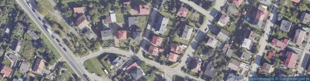 Zdjęcie satelitarne Bieszczadzka ul.