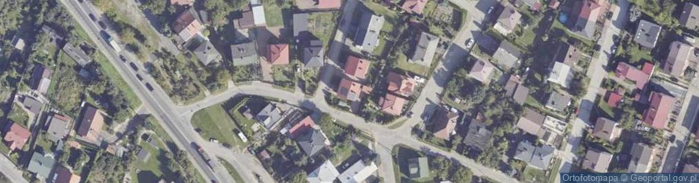 Zdjęcie satelitarne Bieszczadzka ul.