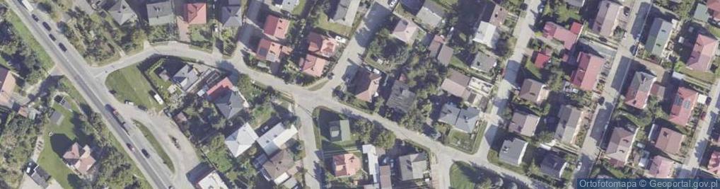 Zdjęcie satelitarne Bieszczadzka ul.