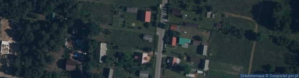 Zdjęcie satelitarne Bitwy Warszawskiej 1920 r. ul.