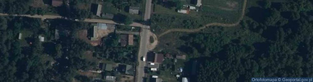 Zdjęcie satelitarne Bitwy Warszawskiej 1920 r. ul.