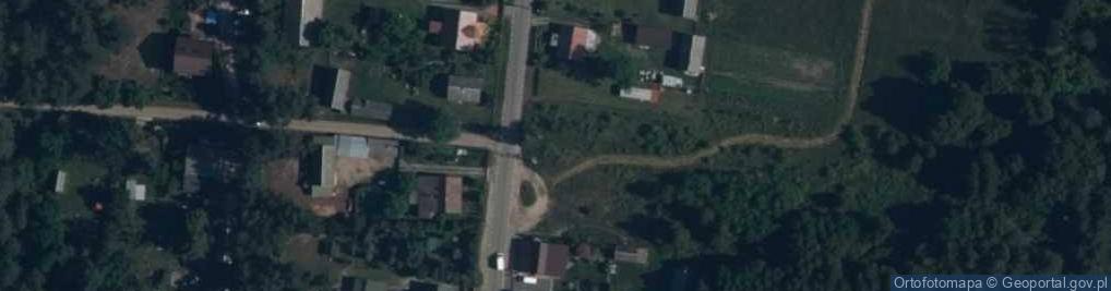 Zdjęcie satelitarne Bitwy Warszawskiej 1920 r. ul.