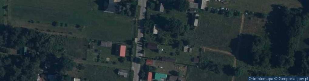 Zdjęcie satelitarne Bitwy Warszawskiej 1920 r. ul.
