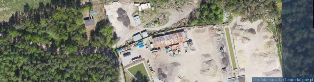 Zdjęcie satelitarne Bitumiczna ul.