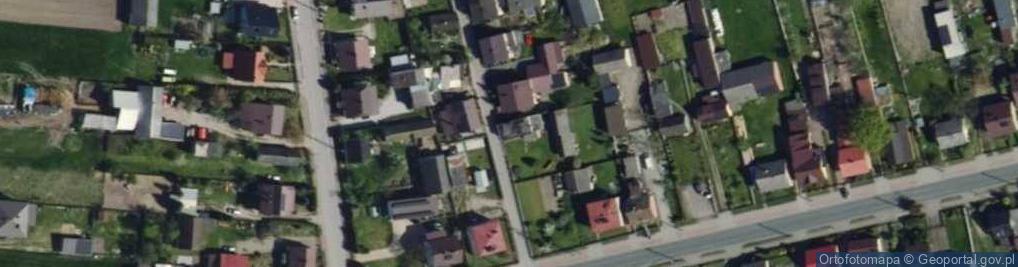 Zdjęcie satelitarne Białodrzew ul.