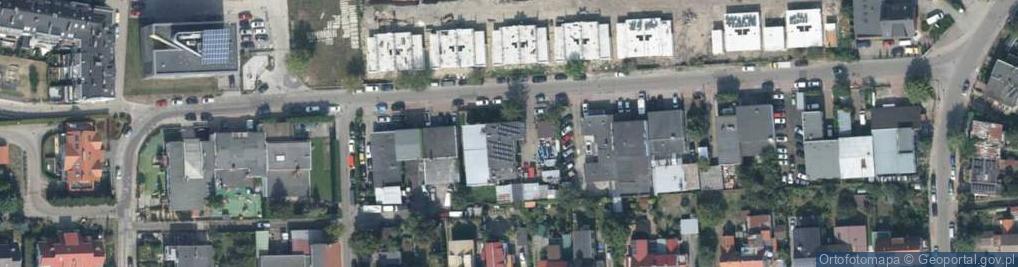 Zdjęcie satelitarne Bieszczadzka ul.