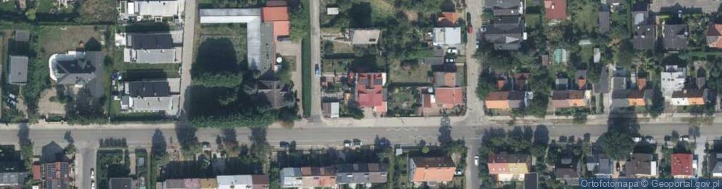 Zdjęcie satelitarne Bieszczadzka ul.