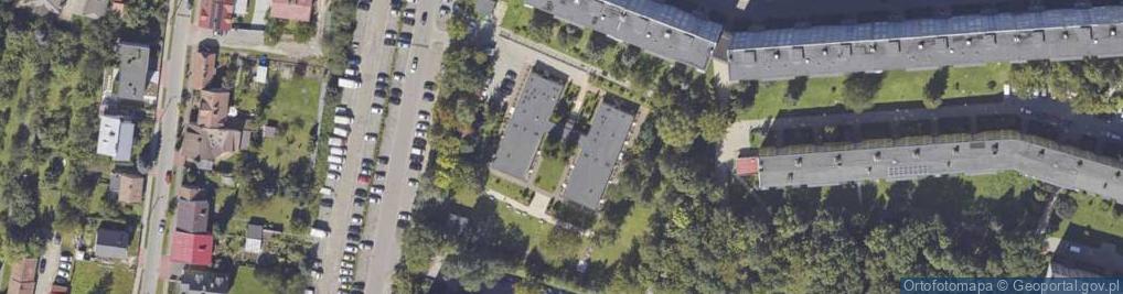 Zdjęcie satelitarne Bitwy o Wał Pomorski ul.