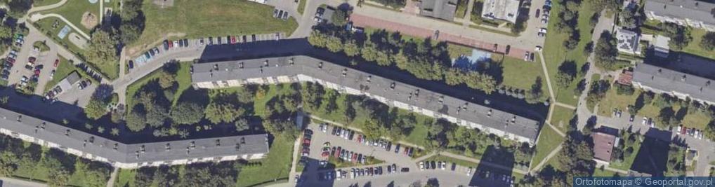 Zdjęcie satelitarne Bitwy pod Studziankami ul.