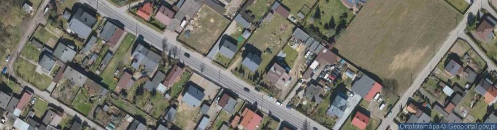 Zdjęcie satelitarne Białobrzeska ul.