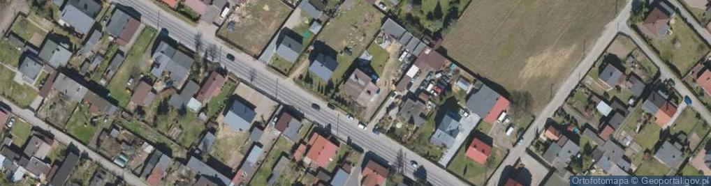 Zdjęcie satelitarne Białobrzeska ul.