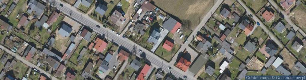 Zdjęcie satelitarne Białobrzeska ul.