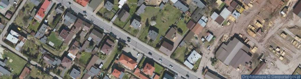 Zdjęcie satelitarne Białobrzeska ul.