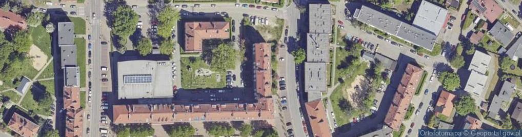 Zdjęcie satelitarne Biblioteczna ul.