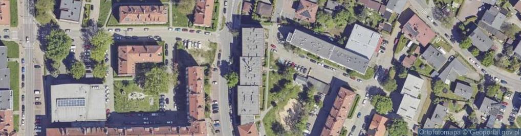 Zdjęcie satelitarne Biblioteczna ul.