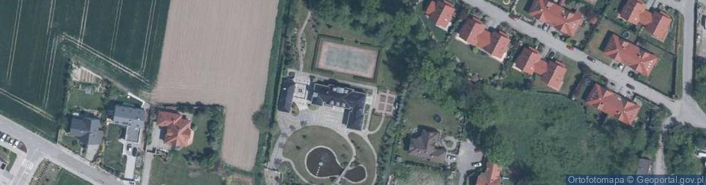 Zdjęcie satelitarne Biskupicka ul.