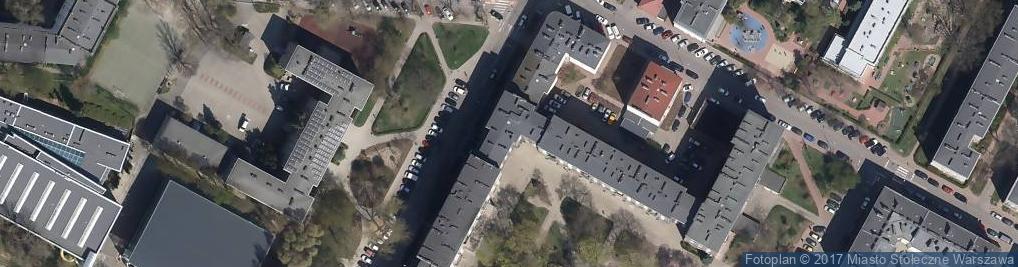 Zdjęcie satelitarne Białobrzeska ul.