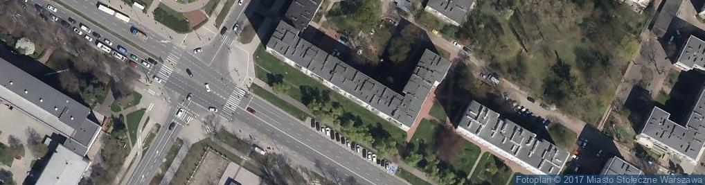 Zdjęcie satelitarne Bitwy Warszawskiej 1920 r. ul.