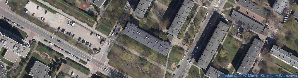 Zdjęcie satelitarne Białobrzeska ul.