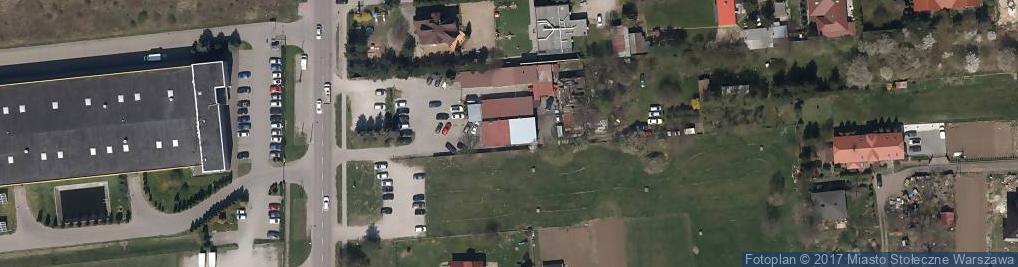 Zdjęcie satelitarne Białołęcka ul.