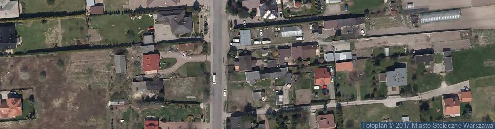 Zdjęcie satelitarne Białołęcka ul.