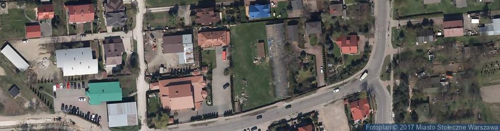 Zdjęcie satelitarne Białołęcka ul.