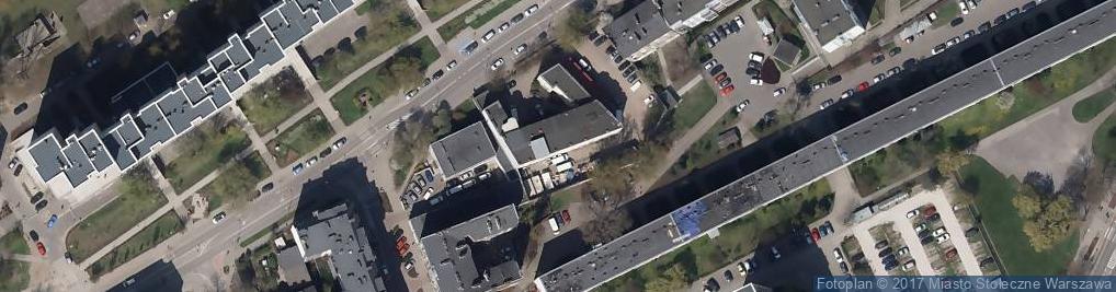 Zdjęcie satelitarne Białostocka ul.