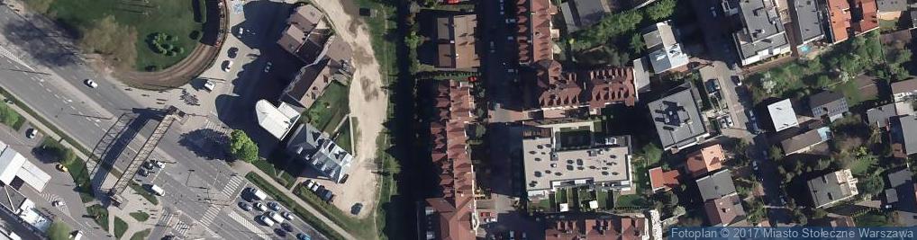 Zdjęcie satelitarne Biskupia ul.