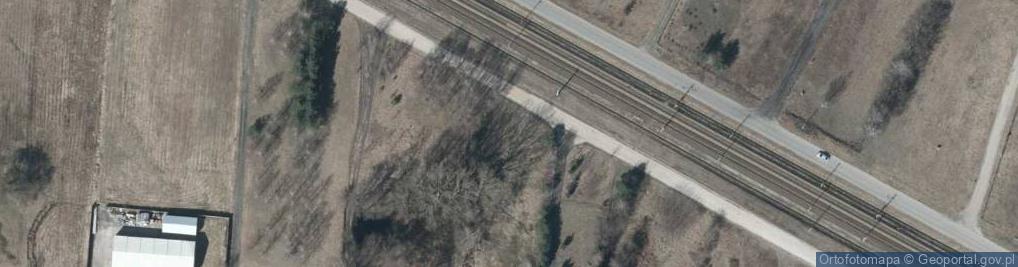 Zdjęcie satelitarne Bitwy Warszawskiej 1920 r. ul.