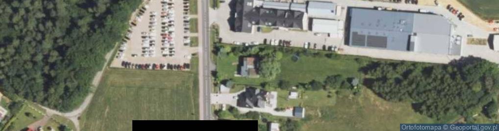 Zdjęcie satelitarne Biała Droga ul.