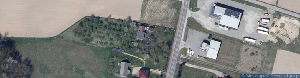 Zdjęcie satelitarne Biała Droga ul.