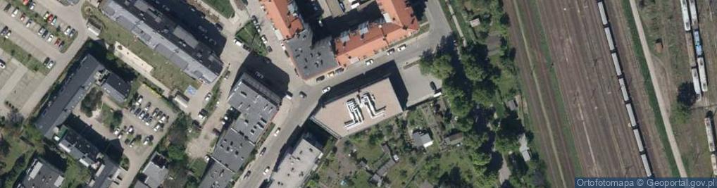 Zdjęcie satelitarne Birmańska ul.