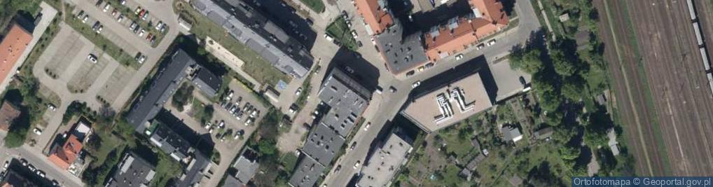 Zdjęcie satelitarne Birmańska ul.