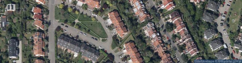 Zdjęcie satelitarne Biwakowa ul.