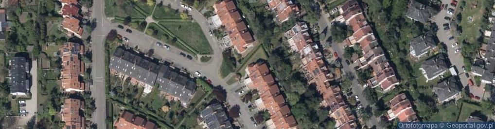 Zdjęcie satelitarne Biwakowa ul.