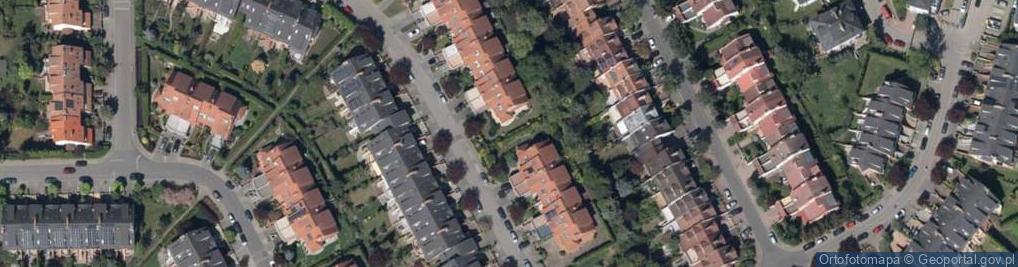 Zdjęcie satelitarne Biwakowa ul.