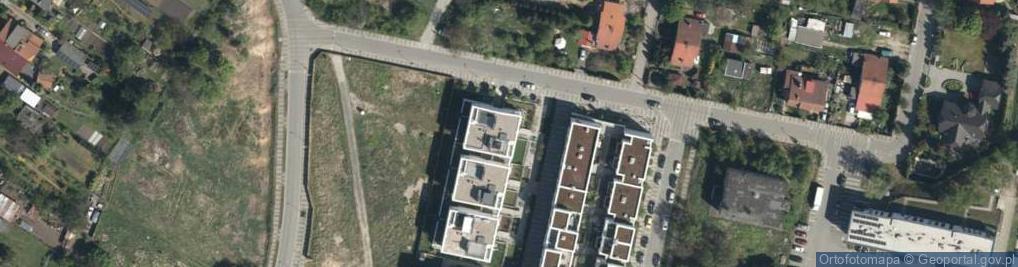 Zdjęcie satelitarne Białodrzewna ul.
