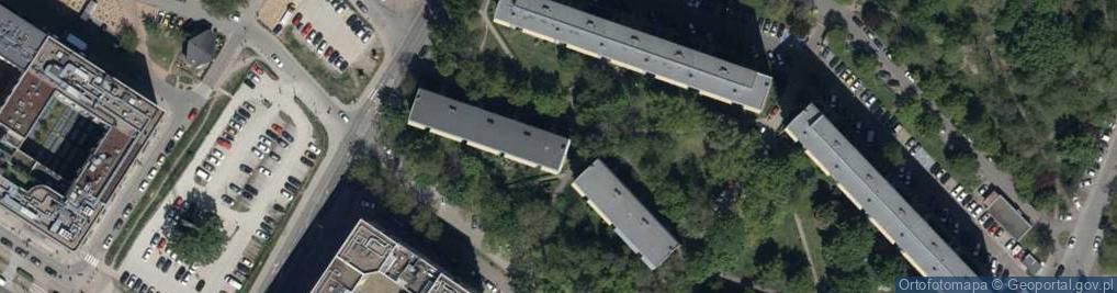Zdjęcie satelitarne Białowieska ul.