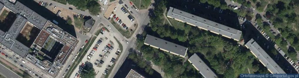 Zdjęcie satelitarne Białowieska ul.