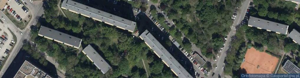 Zdjęcie satelitarne Białowieska ul.