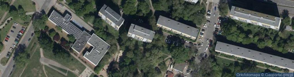 Zdjęcie satelitarne Białowieska ul.