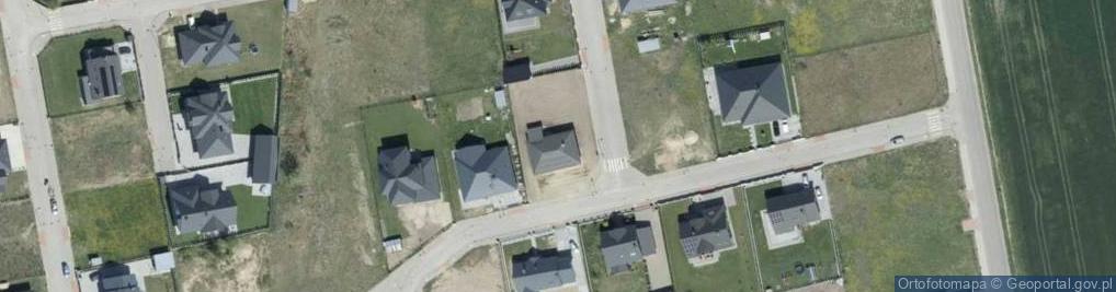 Zdjęcie satelitarne Bitwy Warszawskiej ul.