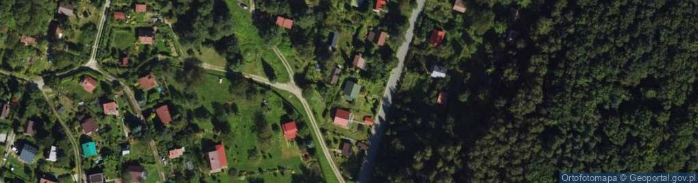 Zdjęcie satelitarne Białych Brzóz ul.