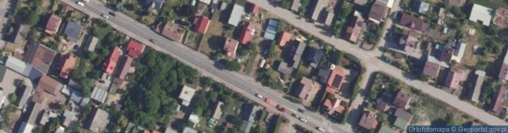 Zdjęcie satelitarne Białostocka ul.