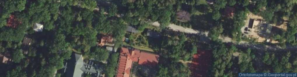 Zdjęcie satelitarne Białej Brzozy ul.