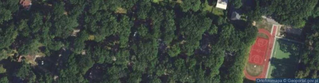 Zdjęcie satelitarne Białej Brzozy ul.