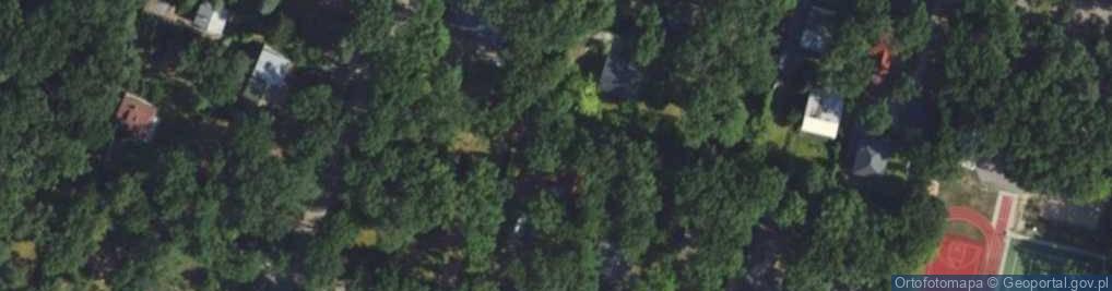 Zdjęcie satelitarne Białej Brzozy ul.