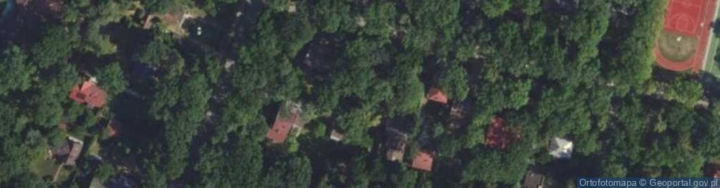 Zdjęcie satelitarne Białej Brzozy ul.
