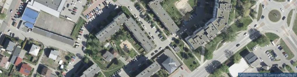 Zdjęcie satelitarne Białostocka ul.